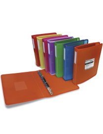 CARPETA ANILLAS 4A-40 BLACKLINE PP GRAFOPLAS