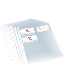 FUNDAS PORTA TARJETAS A4 16 TARJETAS GRAFOPLAS