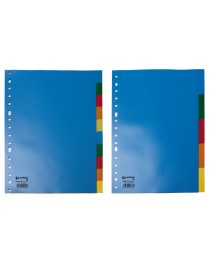 SEPARADOR FOLIO 10 POS 16 TALADROS ECO GRAFOPLAS