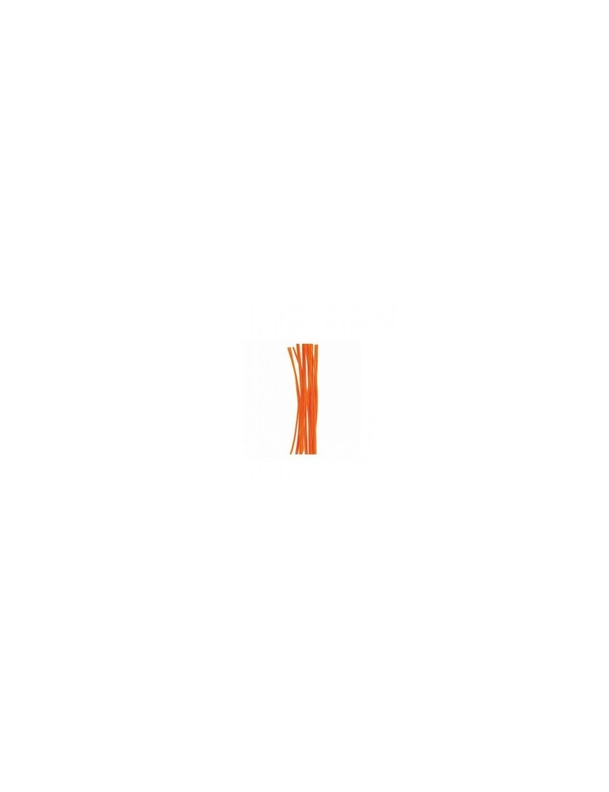 BOLSA 50 LIMPIAPIPAS COLOR NARANJA GRAFOPLAS