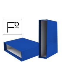 CAJA ARCHIVADOR FOLIO AZUL GRAFOPLAS
