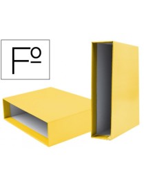 CAJA ARCHIVADOR FOLIO AMARILLO GRAFOPLAS