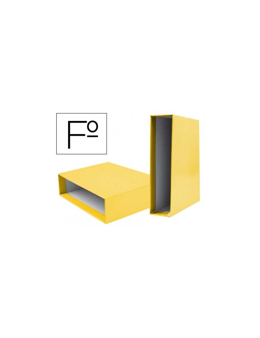 CAJA ARCHIVADOR FOLIO AMARILLO GRAFOPLAS