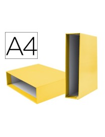 CAJA ARCHIVADOR A4 AMARILLO GRAFOPLAS