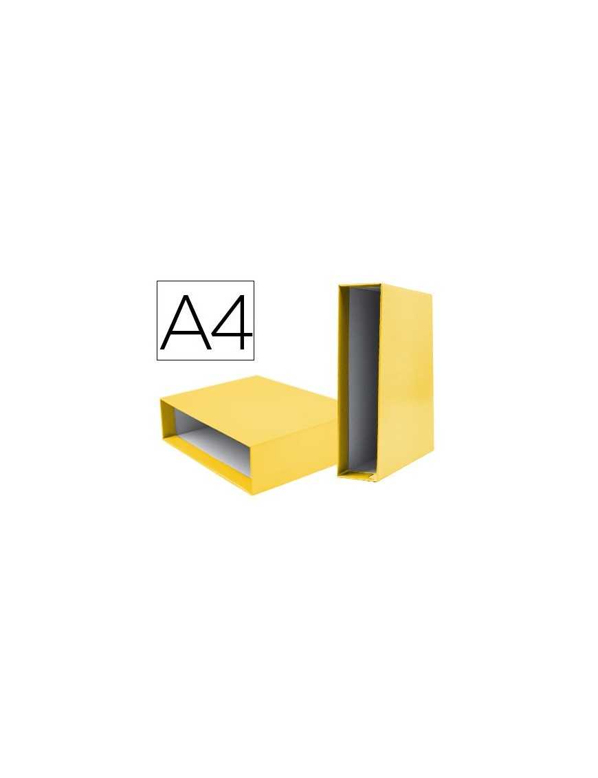 CAJA ARCHIVADOR A4 AMARILLO GRAFOPLAS
