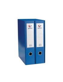 MODULO 2 ARCHIVADORES PALANCA 65 MM AZUL GRAFOPLAS