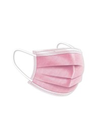 MASCARILLA QUIRURGICA ROSA TIPO IIR