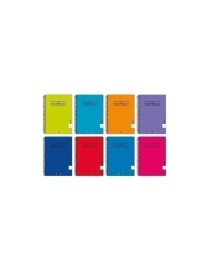 BLOCS PAPYRUS PP Fº 80H. 4X4 ROJO
