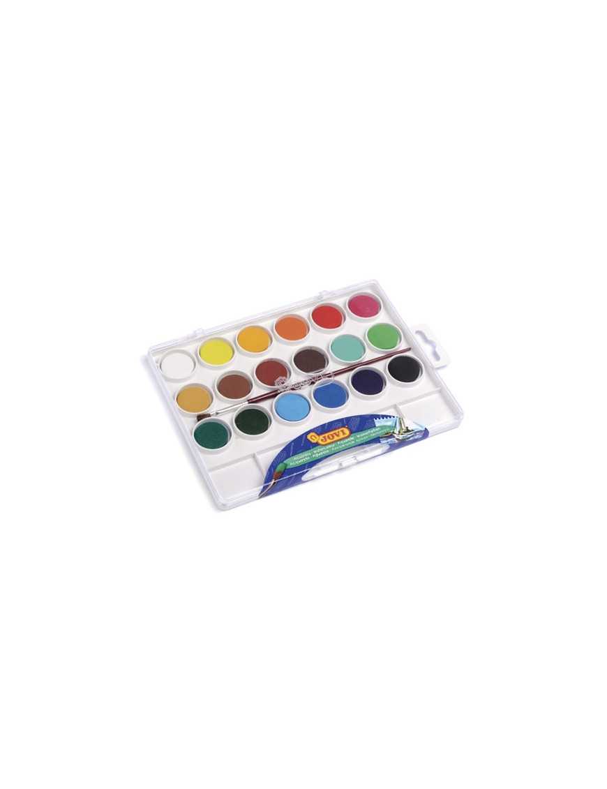 JOVI 18 ACUARELAS COLORES VARIADOS