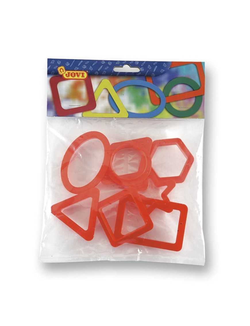 BOLSA DE 8 MOLDES DE FIGURAS GEOMETRICAS JOVI