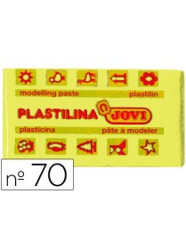 PLASTILINA JOVI AMARILLA MODELO 70.