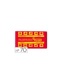 PLASTILINA JOVI ROJA MODELO 70.