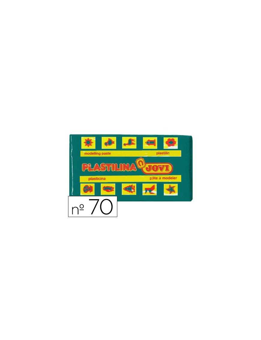 PLASTILINA JOVI VERDE OSCURO MODELO 70.