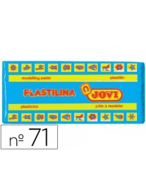 PLASTILINA JOVI AZUL CLARO MODELO 71.