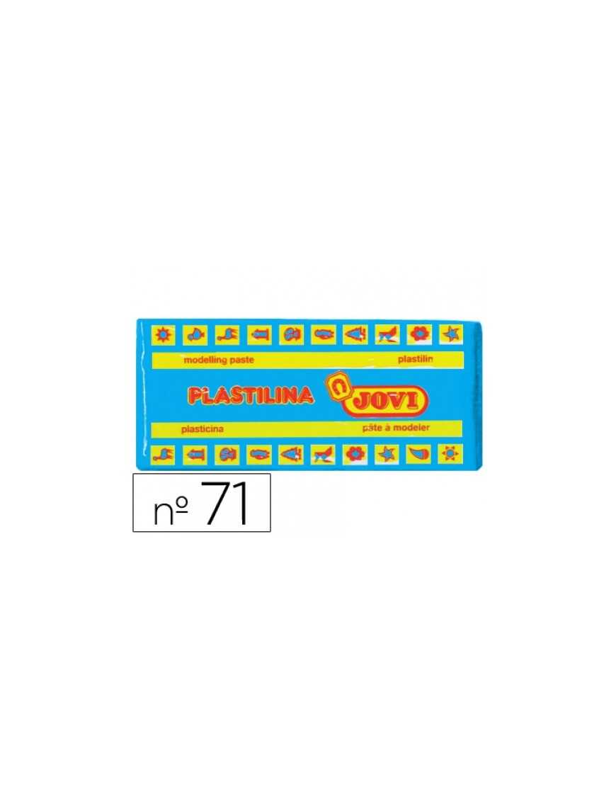PLASTILINA JOVI AZUL CLARO MODELO 71.