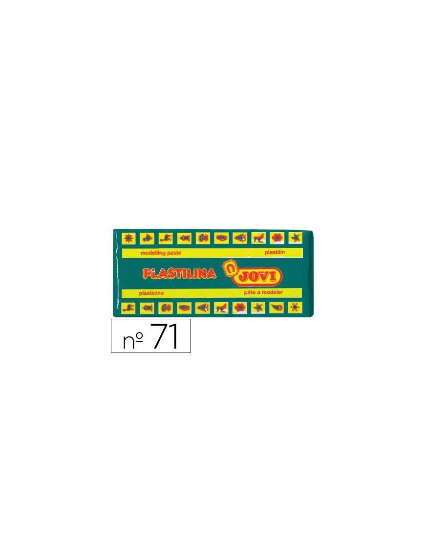 PLASTILINA JOVI VERDE OSCURO MODELO 71.