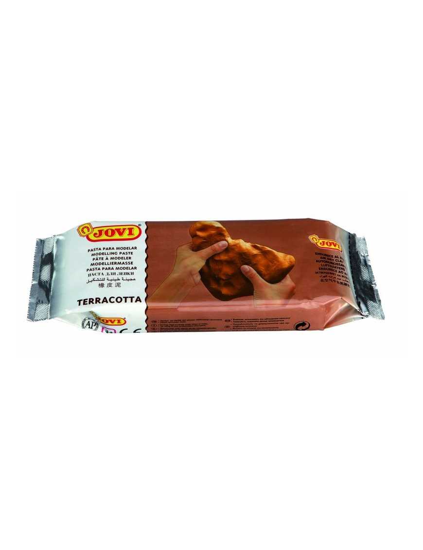 PASTA DE MODELAR TERRACOTA JOVI 500 GRAMOS.