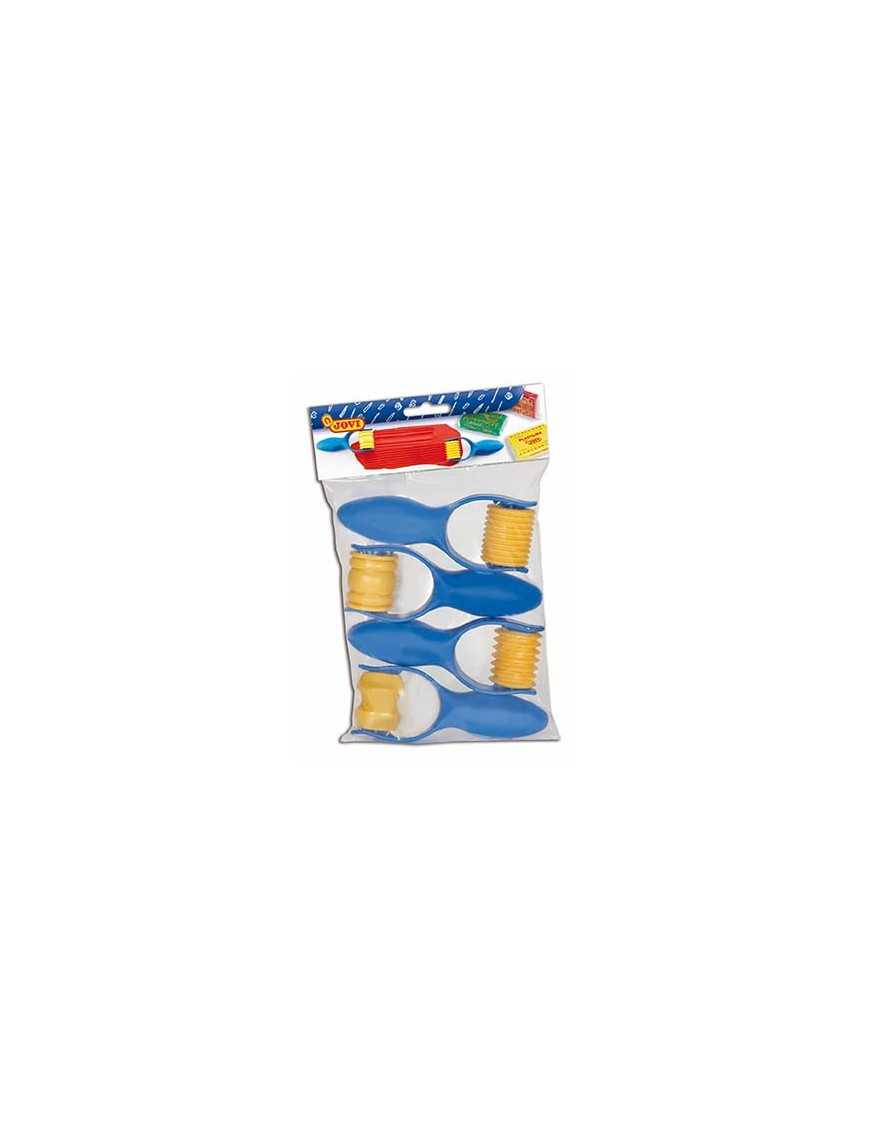 BOLSA 4 RODILLOS PARA PLASTILINA JOVI.