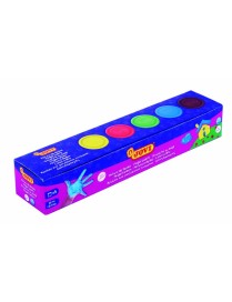PINTURA DEDOS JOVI 5 BOTES 35 ML SURTIDO REF 540