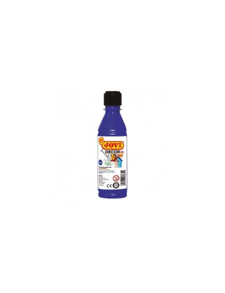 PINTURA ACRILICA MULTIUSO JOVIDECOR 250 ML. AZUL.