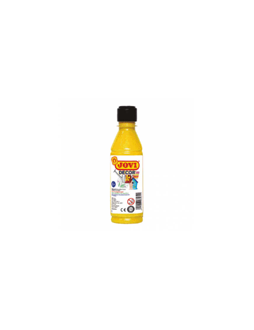 PINTURA ACRILICA MULTIUSO JOVIDECOR 250ML AMARILLA