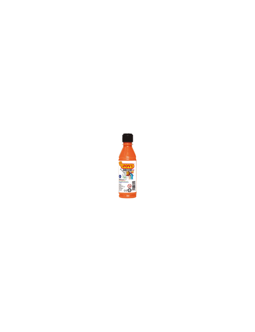 PINTURA ACRILICA MULTIUSO JOVIDECOR 250 ML NARANJA