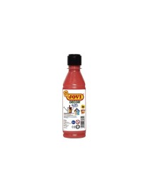 PINTURA ACRILICA MULTIUSO JOVIDECOR 250 ML ROJO.