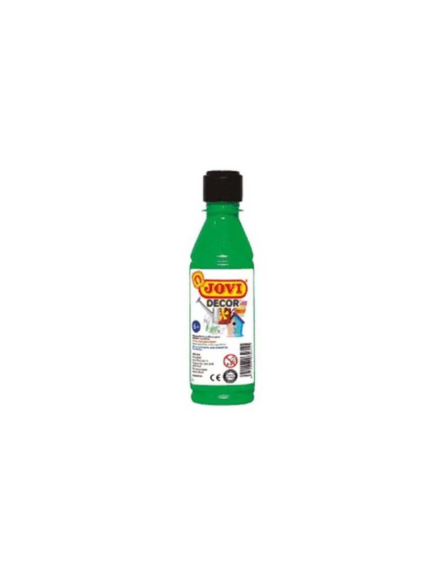 PINTURA ACRILICA MULTIUSO JOVIDECOR 250 ML VERDE.