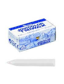 CAJA DE 12 CERAS TRIWAX JOVI BLANCO. J