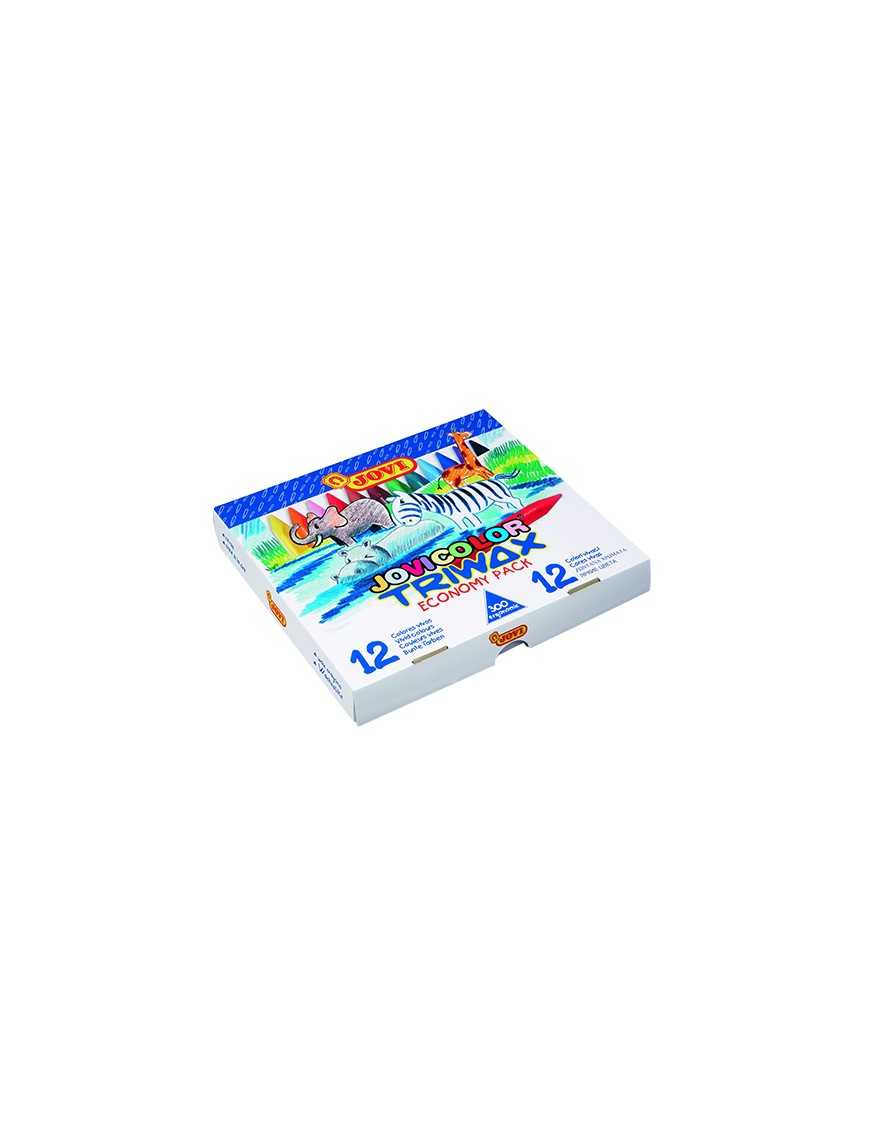 CAJA 300 CERAS TRIWAX SURTIDAS JOVICOLOR.