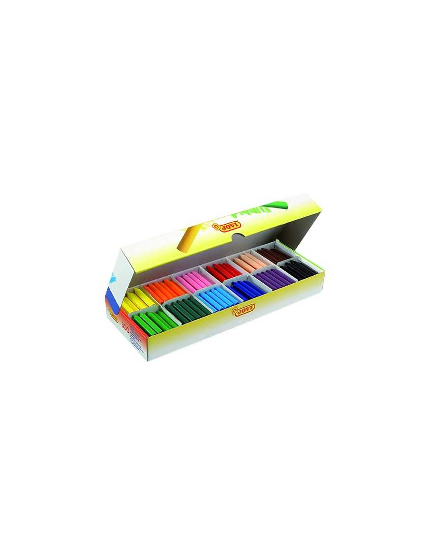 CAJA 300 CERAS SURTIDAS JOVICOLOR ECONOMY PACK.