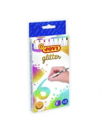 PACK DE 8 ROTULADORES GLITTER JOVI