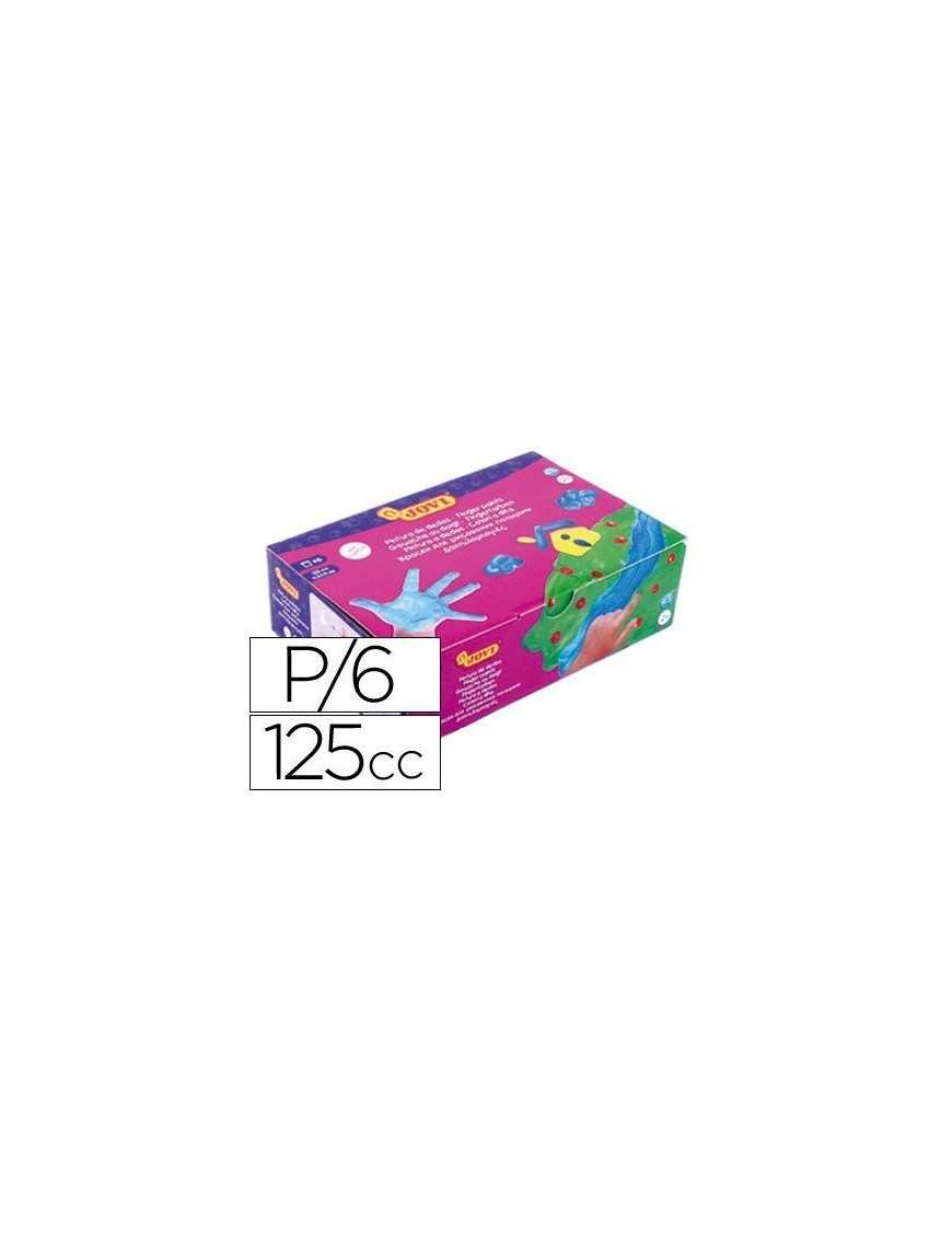 PINTURA DE DEDOS 6 BOTES DE 125 JOVI 560 S