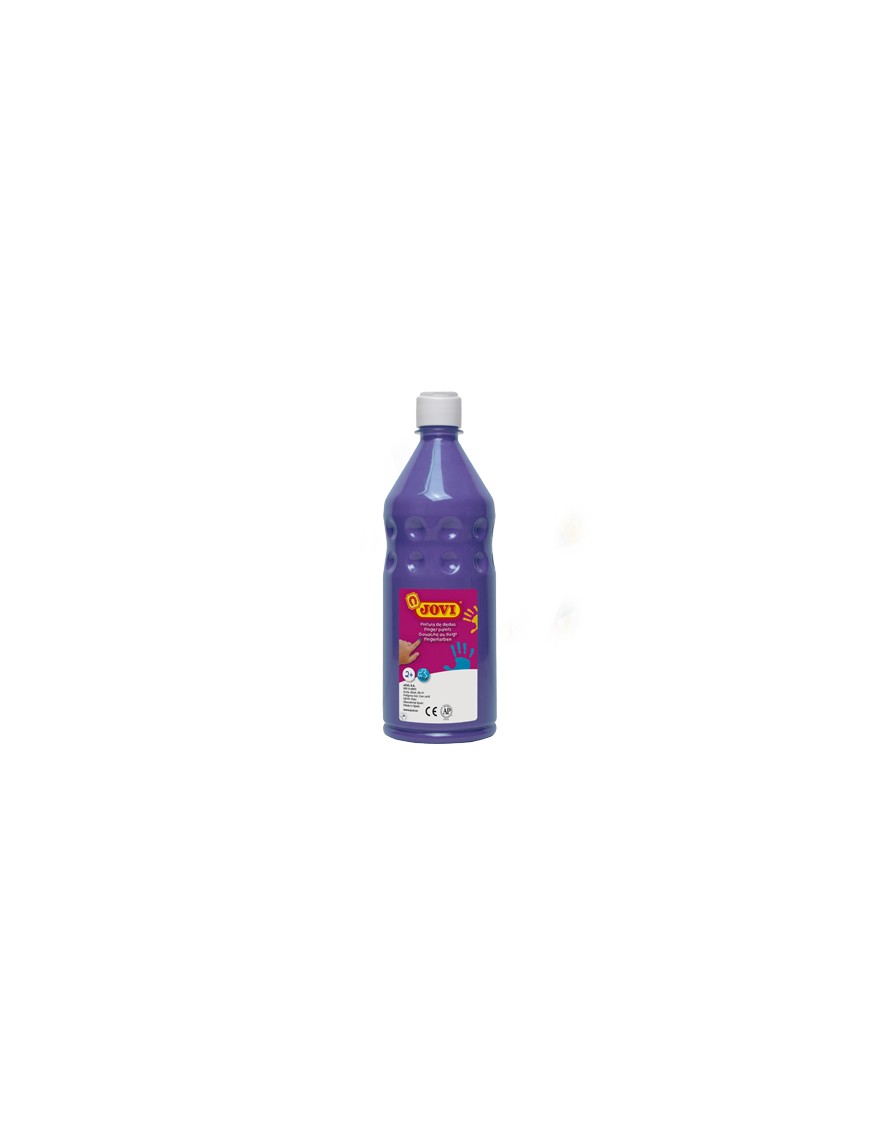 PINTURA DE DEDOS BOTELLA 750 CC.JOVI MAGENTA.
