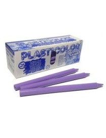 CAJA 25 CERAS PLASTICOLOR JOVI LILA