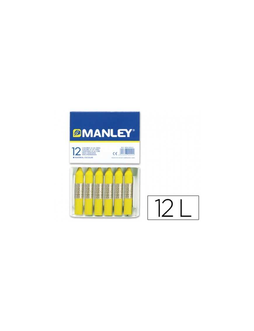 MANLEY CERAS Nº 3 AMARILLO PERMANENTE (12 U.)