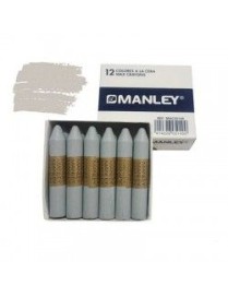 MANLEY CERAS Nº 73 GRIS OSCURO (12 U.)