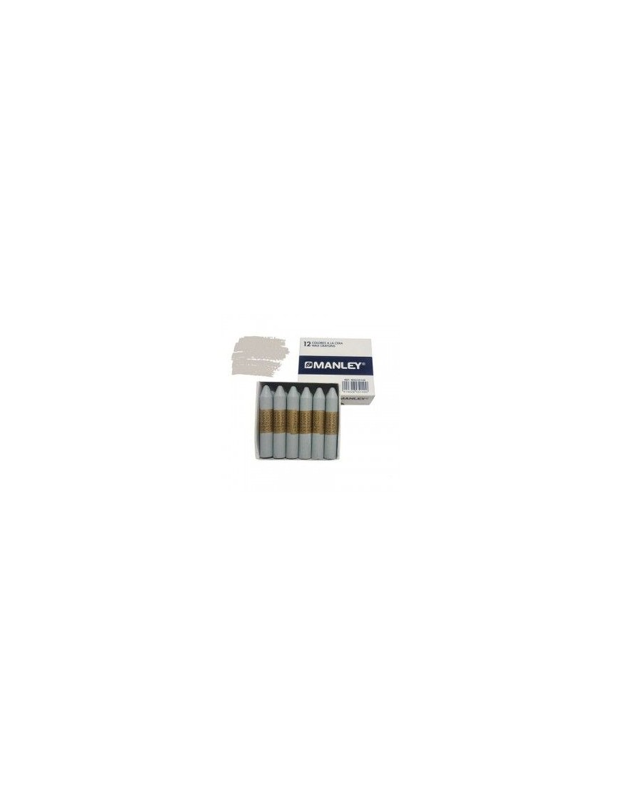 MANLEY CERAS Nº 73 GRIS OSCURO (12 U.)