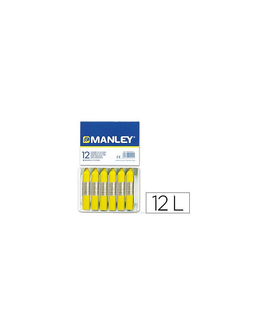 MANLEY CERAS Nº 2 AMARILLO LIMON (12 U.)