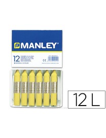 MANLEY CERAS Nº 4 AMARILLAS CLARAS (12 UDS.).