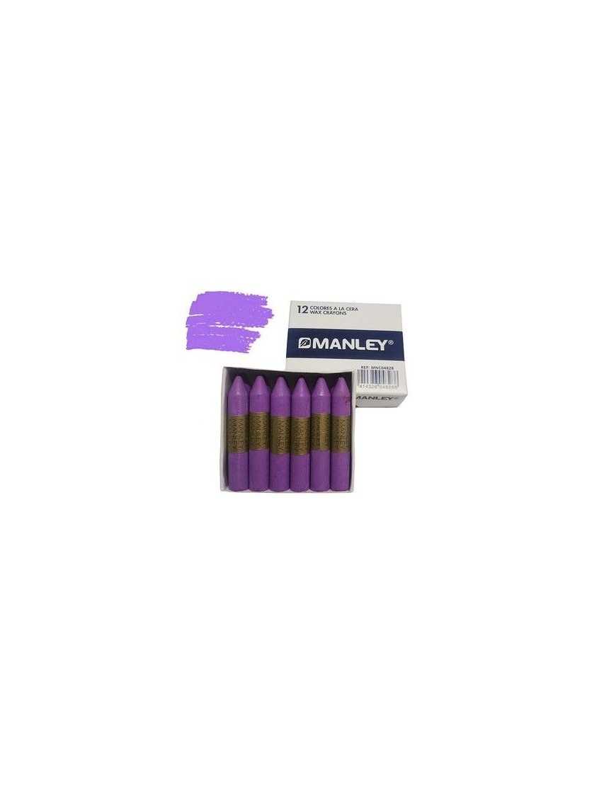 MANLEY CERAS Nº 39 LILA (12 U.)