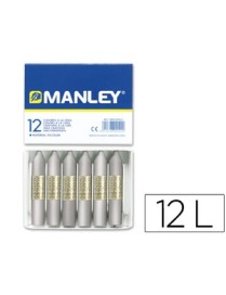 MANLEY CERAS Nº 75 PLATA (12 U.)