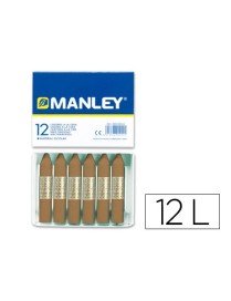 MANLEY CERAS Nº 68 TIERRA SOMBRA TOSTADA (12 U.)
