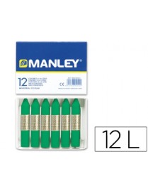 MANLEY CERAS Nº 50 VERDE NATURAL (12 U.)