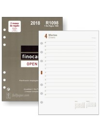 RECAMBIO AGENDA FINOCAM 4º D/P 3+3 (R1098) 21X18