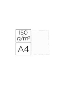 PAQUETE 100 HOJAS PAPEL PERGAMINO BLANCO A4 150 GR