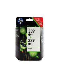 PACK 2 CARTUCHOS HP 339 NEGRO C9504EE.