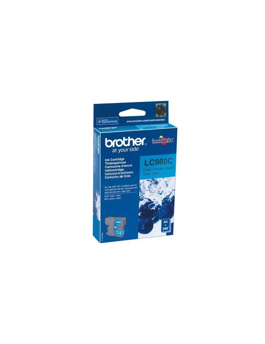 CARTUCHO BROTHER LC980C CIAN PARA DCP-145.