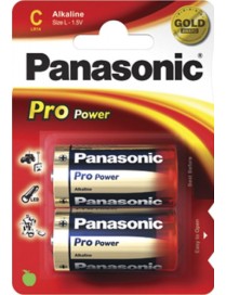 PACK DE 2 PILA PANASONIC LR14 C