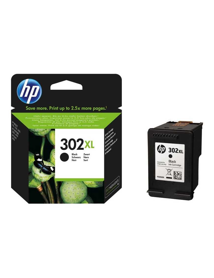 CARTUCHO HP 302XL NEGRO F6U68AE.